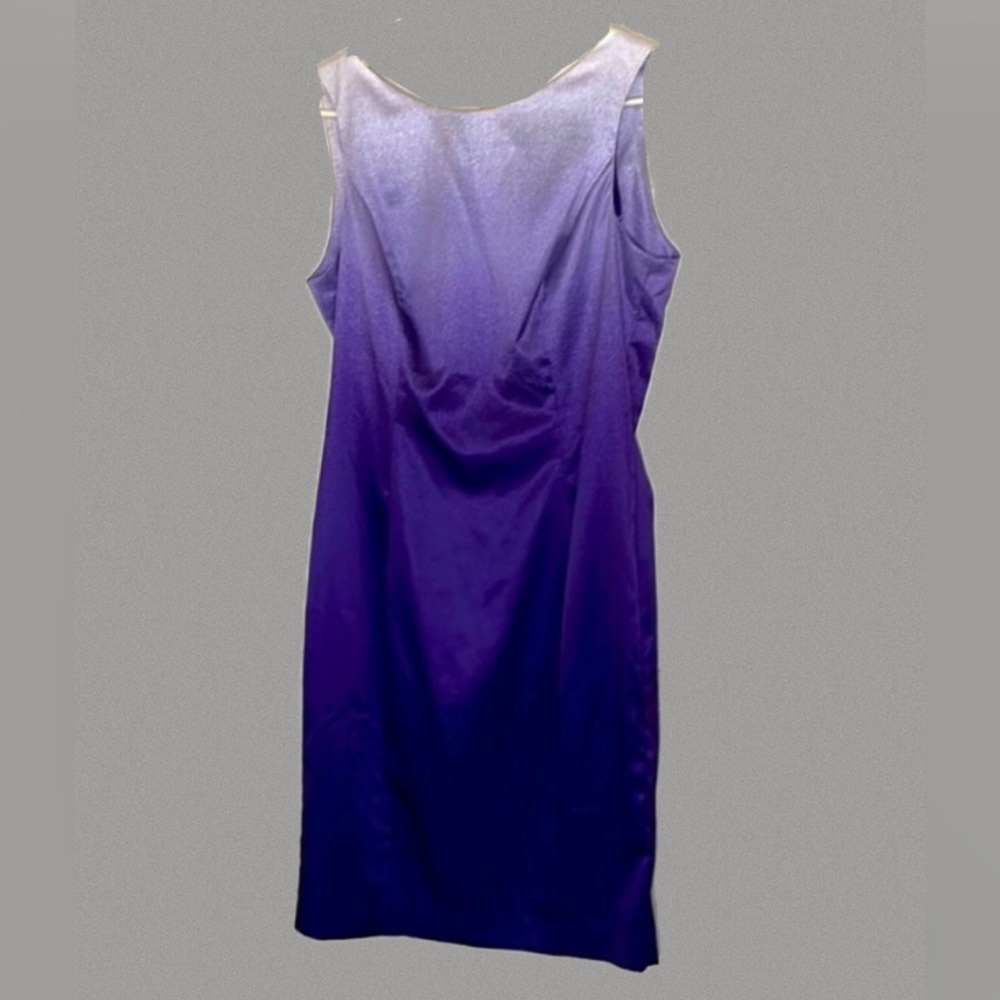 Purple ombre Summer Spring dress special occasion sz 12 Venus brand